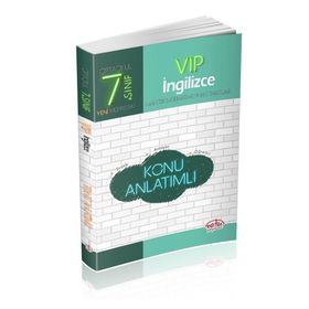 7. Sınıf VIP İngilizce Konu Anlatımlı - Editör Yayınları