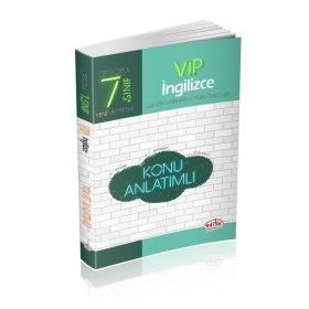 7. Sınıf VIP İngilizce Konu Anlatımlı - Editör Yayınları
