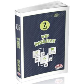 7. Sınıf VIP İngilizce Konu Anlatımlı - Editör Yayınları