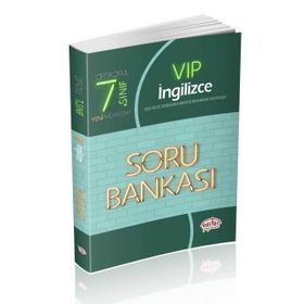 7.sınıf VIP İngilizce Soru Bankası Editör Yayınları