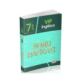7.sınıf VIP İngilizce Soru Bankası Editör Yayınları