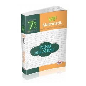 7. Sınıf VIP Matematik Konu Anlatımlı - Editör Yayınları