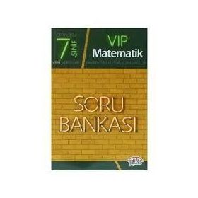 7. Sınıf Vip Matematik Soru Bankası Editör Yayınevi