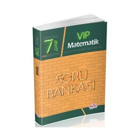 7. Sınıf Vip Matematik Soru Bankası Editör Yayınevi