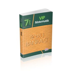 7. Sınıf VIP Matematik Soru Bankası Editör Yayınları