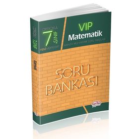 7. Sınıf VIP Matematik Soru Bankası Editör Yayınları