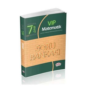 7. Sınıf VIP Matematik Soru Bankası Editör Yayınları