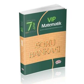 7. Sınıf VIP Matematik Soru Bankası Editör Yayınları