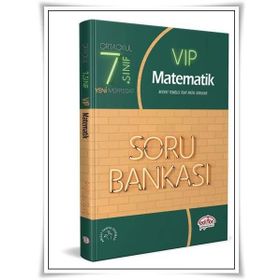 7. Sınıf VIP Matematik Soru Bankası Editör Yayınları