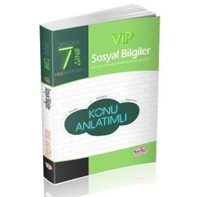 7. Sınıf VIP Sosyal Bilgiler Konu Anlatımı - Editör Yayınları