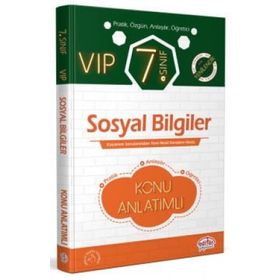 7. Sınıf VIP Sosyal Bilgiler Konu Anlatımlı - Editör Yayınları