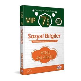 7. Sınıf VIP Sosyal Bilgiler Konu Anlatımlı - Editör Yayınları