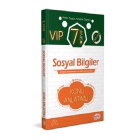 7. Sınıf VIP Sosyal Bilgiler Konu Anlatımlı - Editör Yayınları
