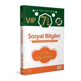 7. Sınıf VIP Sosyal Bilgiler Konu Anlatımlı - Editör Yayınları