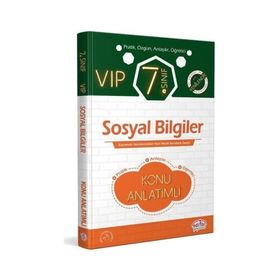 7. Sınıf VIP Sosyal Bilgiler Konu Anlatımlı - Editör Yayınları