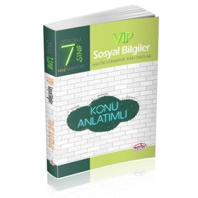 7. Sınıf VIP Sosyal Bilgiler Konu Anlatımlı - Hüseyin Gül