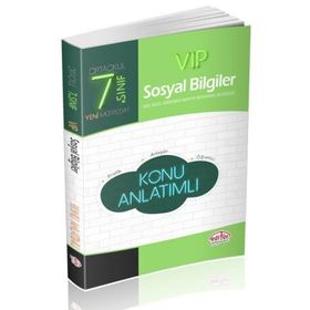 7. Sınıf VIP Sosyal Bilgiler Konu Anlatımlı - Hüseyin Gül