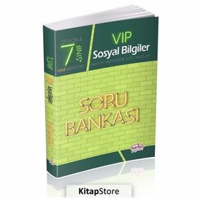 7. Sınıf VIP Sosyal Bilgiler Soru Bankası Editör Yayınevi