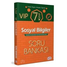 7. Sınıf VIP Sosyal Bilgiler Soru Bankası Editör Yayınevi