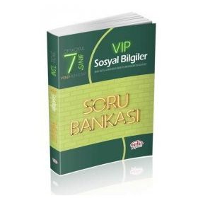 7. Sınıf VIP Sosyal Bilgiler Soru Bankası Editör Yayınları