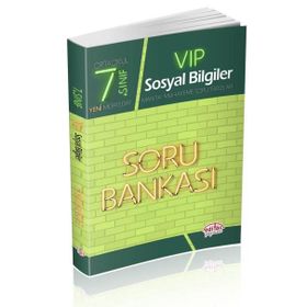 7. Sınıf VIP Sosyal Bilgiler Soru Bankası Editör Yayınları
