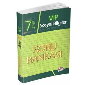 7. Sınıf VIP Sosyal Bilgiler Soru Bankası Editör Yayınları