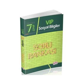 7. Sınıf VIP Sosyal Bilgiler Soru Bankası Editör Yayınları