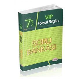 7. Sınıf VIP Sosyal Bilgiler Soru Bankası Editör Yayınları