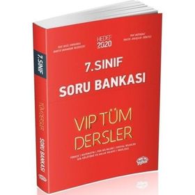 7.Sınıf VIP Tüm Dersler Soru Bankası Editör Yayınları