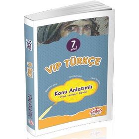 7. Sınıf VIP Türkçe Konu Anlatımlı Editör Yayınları
