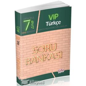 7. Sınıf Vip Türkçe Soru Bankası Editör Yayınevi