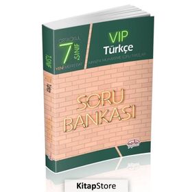 7. Sınıf VIP Türkçe Soru Bankası Editör Yayınları