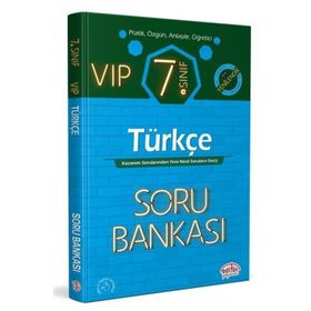 7. Sınıf VIP Türkçe Soru Bankası Editör Yayınları