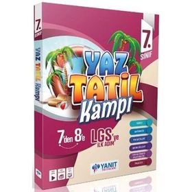 7. Sınıf Yaz Tatil Kitabı Kampı - Yanıt Yayınları