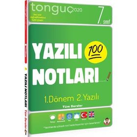 7. Sınıf Yazılı Notları Tonguç Yayınları