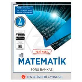 7.Sınıf Yeni Nesil Matematik Soru Bankası-Fen Bilimleri Yayınları