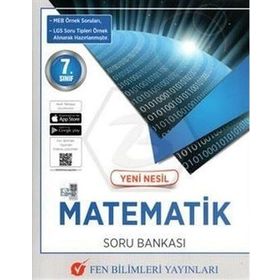 7.Sınıf Yeni Nesil Matematik Soru Bankası-Fen Bilimleri Yayınları