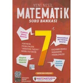 7. Sınıf Yeni Nesil Matematik Soru Bankası Matematus Yayınları