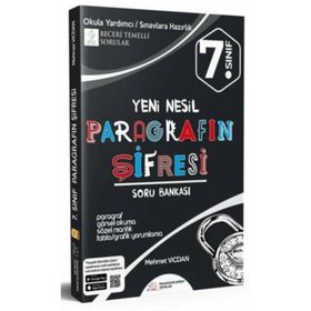 7. Sınıf Yeni Nesil Paragrafın Şifresi Soru Bankası-Paragrafın Şifresi Yayınları