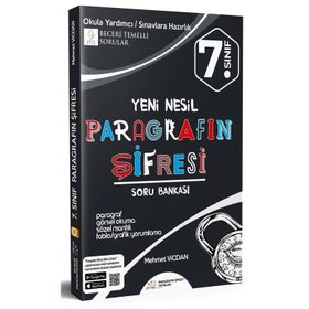 7. Sınıf Yeni Nesil Paragrafın Şifresi Soru Bankası-Paragrafın Şifresi Yayınları