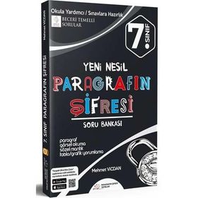 7. Sınıf Yeni Nesil Paragrafın Şifresi Soru Bankası-Paragrafın Şifresi Yayınları