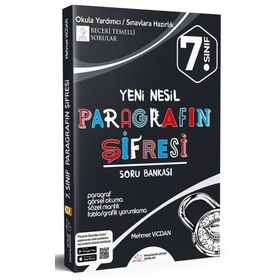 7. Sınıf Yeni Nesil Paragrafın Şifresi Soru Bankası-Paragrafın Şifresi Yayınları