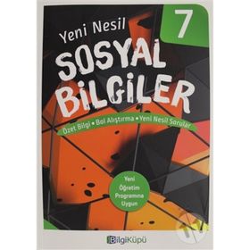 7. Sınıf Yeni Nesil Sosyal Bilgiler Bilgiküpü Yayınları