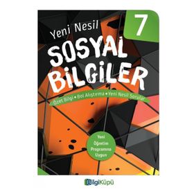 7. Sınıf Yeni Nesil Sosyal Bilgiler Bilgiküpü Yayınları
