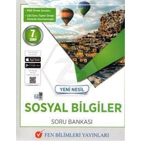 7.Sınıf Yeni Nesil Sosyal Bilgiler Soru Bankası-Fen Bilimleri Yayınları