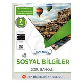 7.Sınıf Yeni Nesil Sosyal Bilgiler Soru Bankası-Fen Bilimleri Yayınları