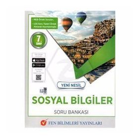 7.Sınıf Yeni Nesil Sosyal Bilgiler Soru Bankası-Fen Bilimleri Yayınları