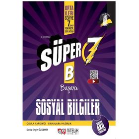 7.Sınıf Yeni Nesil Süper Sosyal Bilgiler Soru Nitelik Yayınları