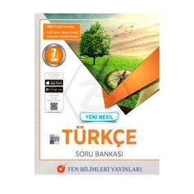 7.Sınıf Yeni Nesil Türkçe Soru Bankası-Fen Bilimleri Yayınları