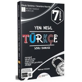 7. Sınıf Yeni Nesil Türkçe Soru Bankası-Paragrafın Şifresi Yayınları